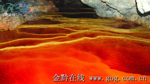 神奇！德江发现神秘石洞流出五种颜色液体